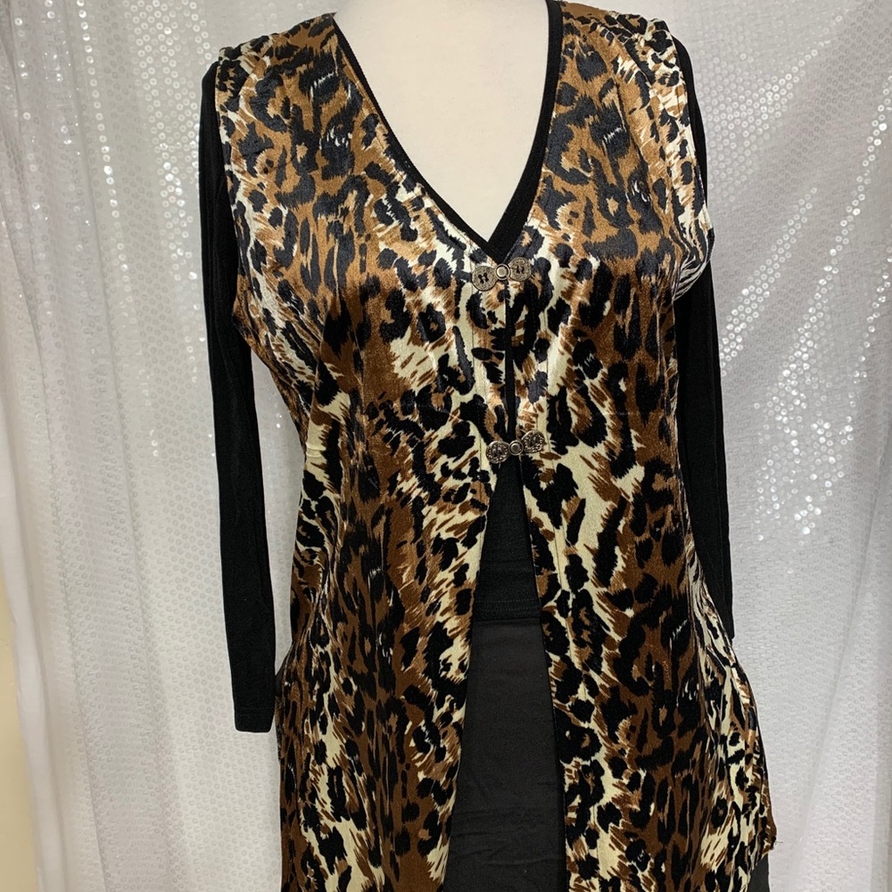 Velvet vest